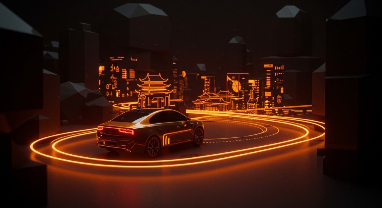 Estrategia de Tesla FSD en el mercado chino de conducción autónoma y lecciones para startups de IA.