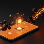 Representación conceptual de Meta AI integrado en Threads, destacando el impacto de la inteligencia artificial en el marketing para startups.