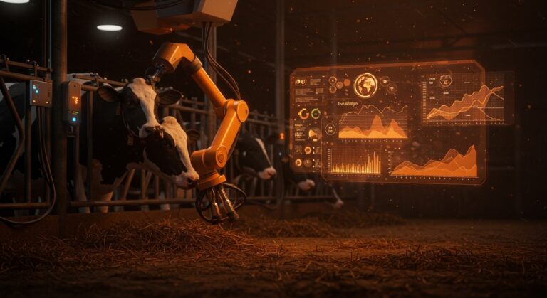Tecnología AgTech para tambos inteligentes con IoT y automatización en TodoLáctea 2026.