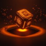 Representación artística de sombras coloreadas dinámicas y shaders optimizados en Unreal Engine 5 para desarrollo de videojuegos.
