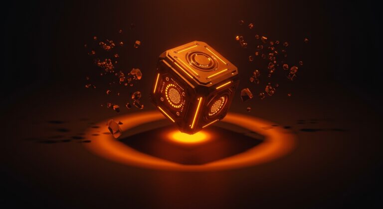 Representación artística de sombras coloreadas dinámicas y shaders optimizados en Unreal Engine 5 para desarrollo de videojuegos.