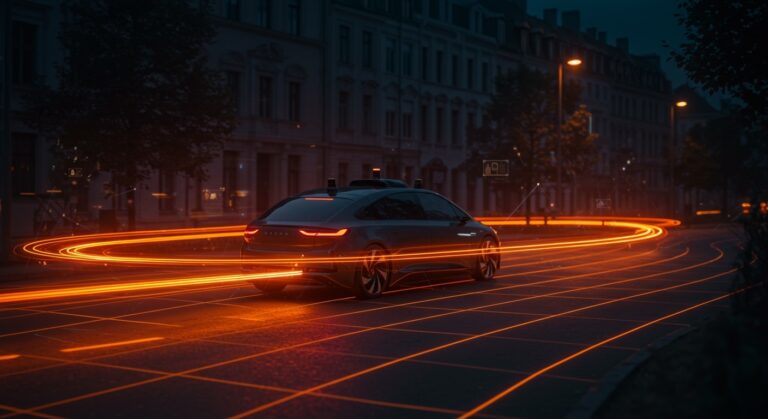 Robotaxis de Verne operando en Zagreb, marcando el primer servicio comercial de conducción autónoma en la Unión Europea.