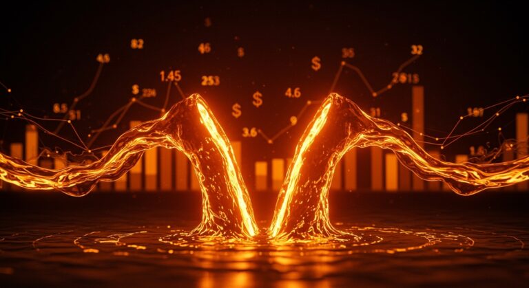 Representación visual de la fusión financiera entre Vinci Compass y BACS, simbolizando la gestión de activos y el crecimiento de las fintech en Argentina.