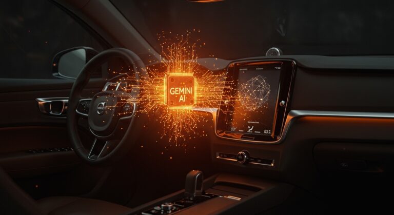 Integración de IA multimodal Gemini en Volvo EX60: impacto en startups de Edge AI y movilidad conectada.