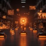 Centro de distribución automatizado de Walmart Chile con robots e inteligencia artificial, representando el retailtech en LATAM.