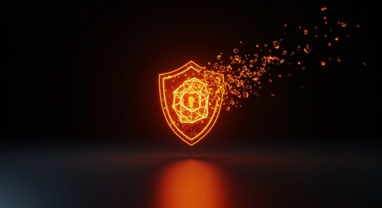 Concepto visual de privacidad en Meta AI y WhatsApp Incognito, representando la seguridad de datos en startups con tecnología de cifrado.