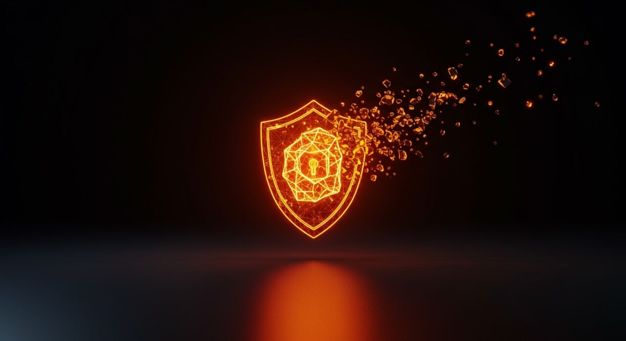 Concepto visual de privacidad en Meta AI y WhatsApp Incognito, representando la seguridad de datos en startups con tecnología de cifrado.