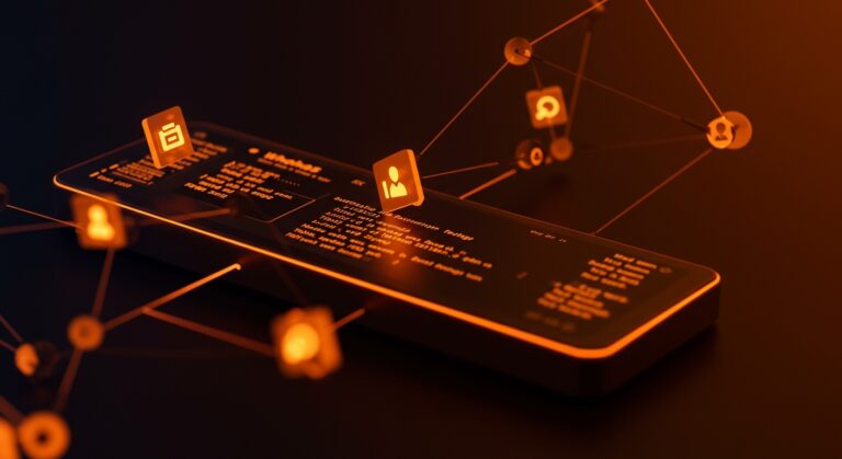 Interfaz de línea de comandos destacando la búsqueda de paquetes Linux con whohas, representando automatización y ecosistema open source para startups.