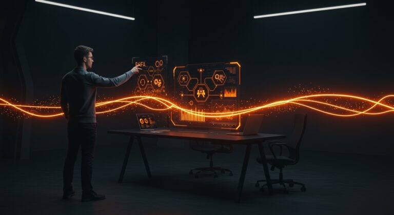 Eduardo Vázquez de Academia de IA enseñando el uso de herramientas como ChatGPT y Claude mediante la metodología RAFA para la automatización y productividad empresarial.