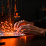 Teclado con agentes de inteligencia artificial para móviles, representando la automatización y el futuro de la productividad en startups.