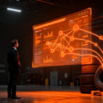 Digitalización industrial de sectores tradicionales mediante soluciones SaaS B2B, mostrando la transformación tecnológica en la distribución de neumáticos.