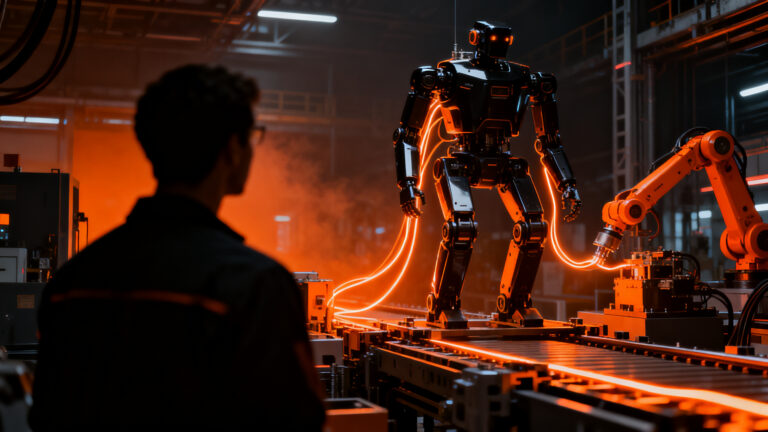 Adquisición de Boston Dynamics por Hyundai, impulsando la producción masiva del robot humanoide Atlas en la industria, 2026.