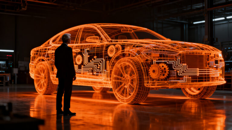 Akio Toyoda y la estrategia de Toyota en la transición energética, analizando el equilibrio entre vehículos híbridos y eléctricos para startups.