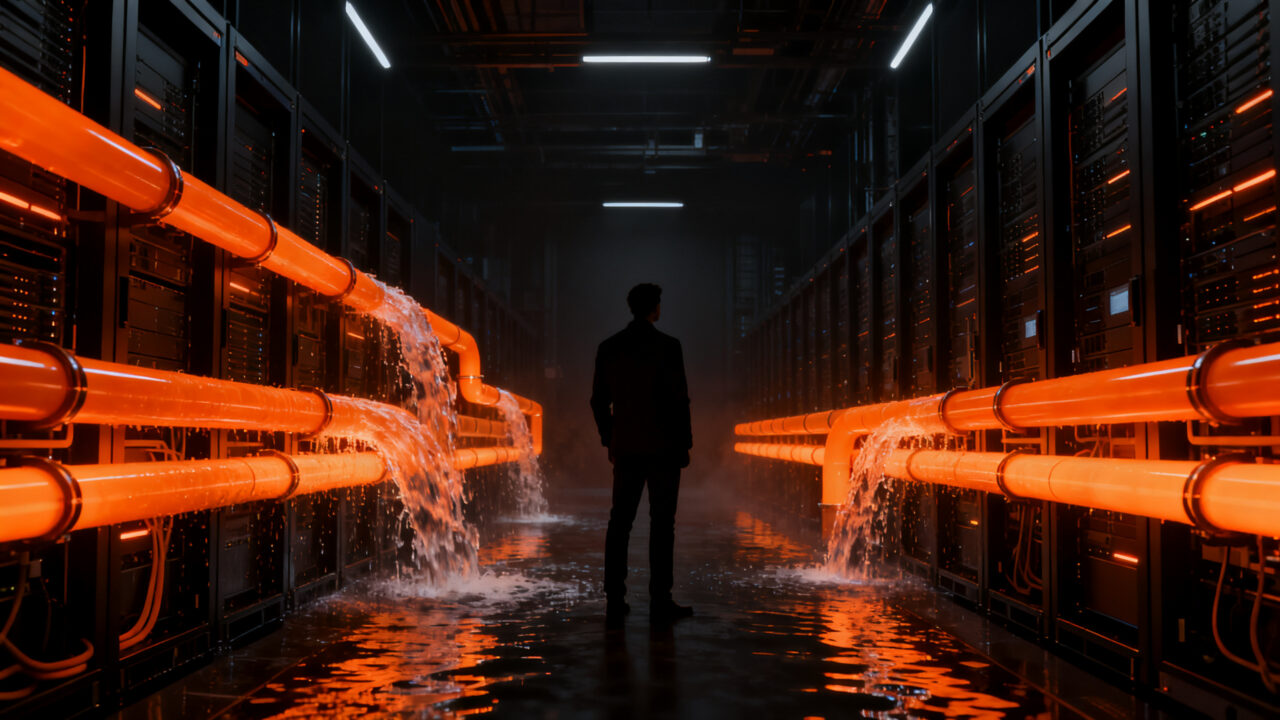 Impacto del consumo de agua en centros de datos de Amazon y la sostenibilidad en infraestructura cloud para startups.