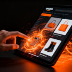 Búsqueda con IA de Amazon mostrando productos generados para encontrar los reales, innovación en retailtech y ecommerce.