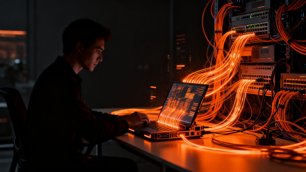 Análisis técnico del rendimiento Ethernet 10G en laptops Framework, evaluando la infraestructura de red para emprendedores tecnológicos.
