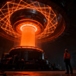 Reactor nuclear privado Antares logrando criticidad, representando el avance en energía deep tech y startups nucleares.