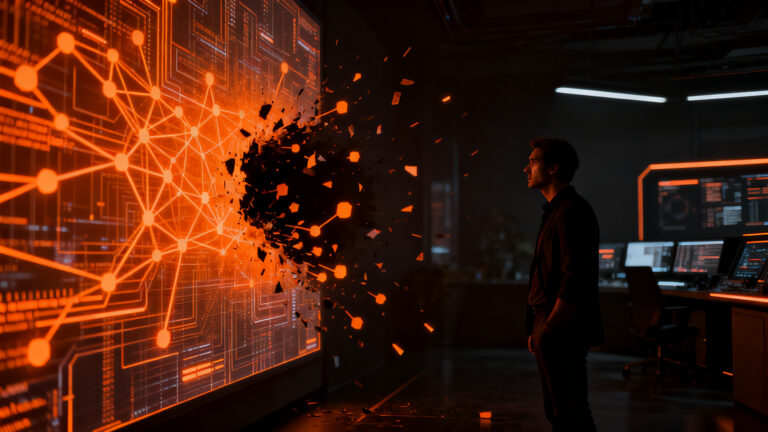 Impacto de restricciones de seguridad nacional en modelos de IA como Claude Fable 5, afectando la estabilidad de startups tecnológicas.