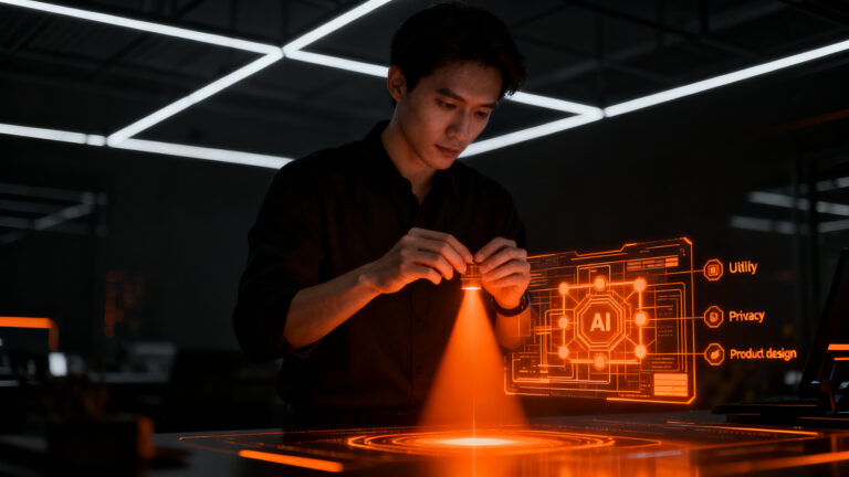Estrategia de producto para IA utilitaria inspirada en la nueva Siri de Apple y el enfoque de Craig Federighi.