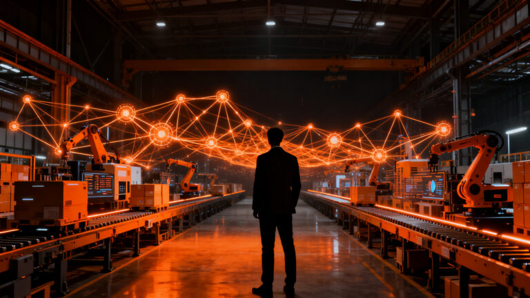 Automatización empresarial con IA en grandes empresas: guía sobre transformación digital y el futuro del empleo en 2026.