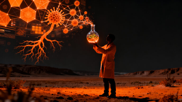Startup chilena desarrolla bioinsumos AgTech con microorganismos del desierto de Atacama para agricultura extrema.