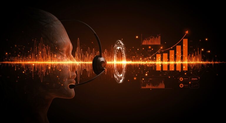 Automatización de voz con IA para contact centers y experiencia del cliente CX mediante tecnología speech-to-speech.