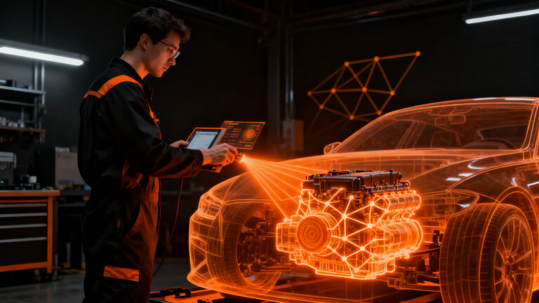 Startup de IA Carvuk detectando fallas ocultas en autos usados, revolucionando el mercado insurtech en Chile.