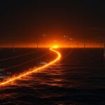 Estación eólica offshore de China con tecnología HVDC, representando la transición energética y oportunidades para emprendedores tecnológicos.