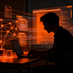 Desarrollador trabajando en una aplicación SaaS local-first usando File System Access API para reducir costos de infraestructura.