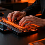 Smartphone Clicks Communicator con teclado físico para productividad móvil en 2026.