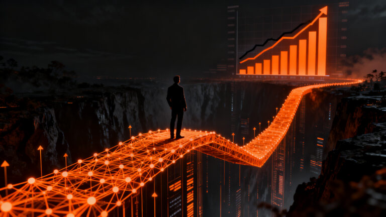 Gráfico financiero de venture debt superando al capital de riesgo en el ecosistema de startups colombianas.