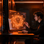 Ingeniero de IA optimizando modelos de lenguaje LLM mediante cuantización INT4 para reducir costes de GPU.