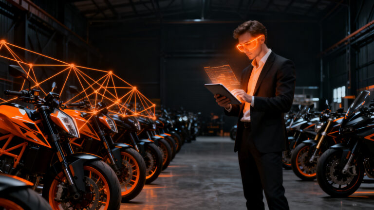 Startup Cuimo logra éxito financiero con compraventa profesional de motos de segunda mano.