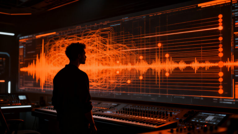 Algoritmos de detección de música generada por inteligencia artificial en plataformas de streaming, protegiendo la propiedad intelectual de artistas y creadores.
