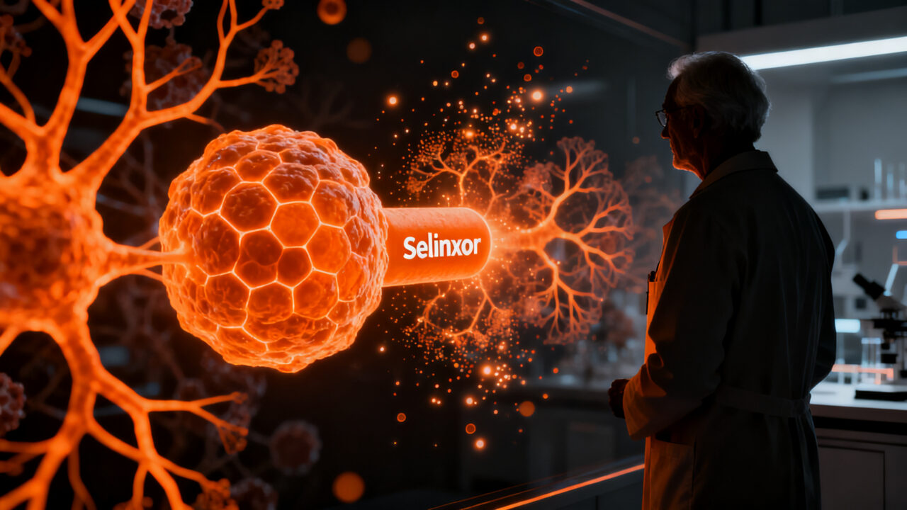 Investigación biotecnológica sobre el inflammaging y el fármaco selinexor para la longevidad.