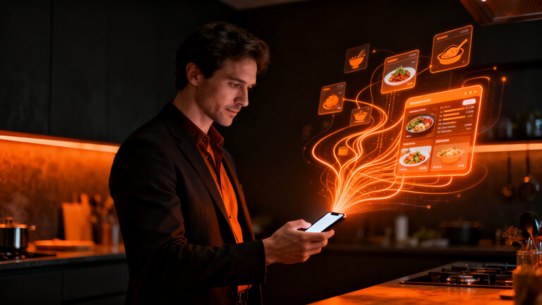 Chatbot de IA en DoorDash transformando la experiencia de compra mediante lenguaje natural y fotos.