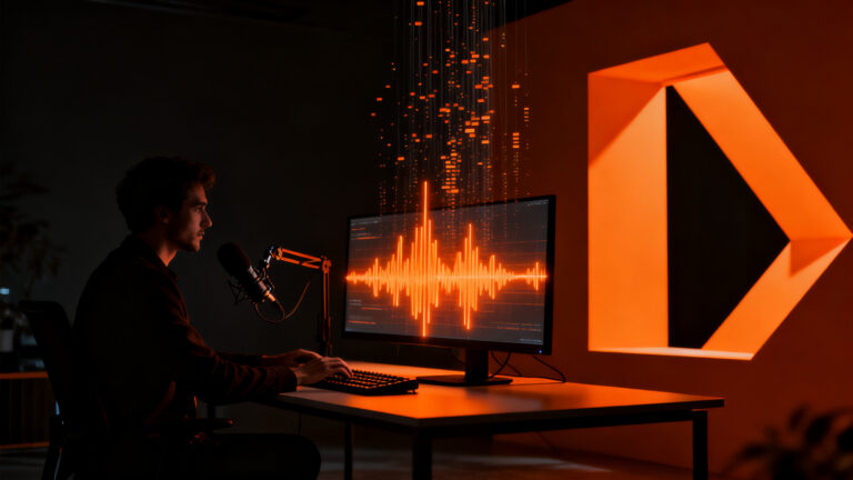 Herramienta CLI open-source erm eliminando muletillas de audio mediante IA local para podcasters y creadores de contenido.