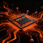 Chip ESP32-S31 de Espressif con Wi-Fi 6 y Ethernet para IoT, mostrando conectividad de hardware y edge AI.