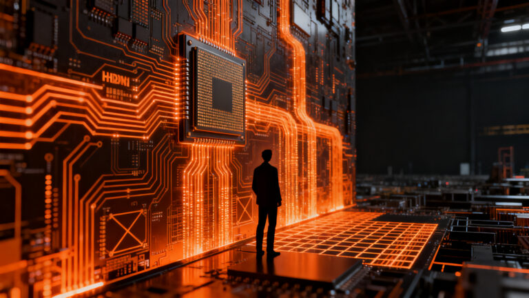 Estrategia de cadena de suministro de chips de memoria HBM para startups ante la escasez global de semiconductores IA.