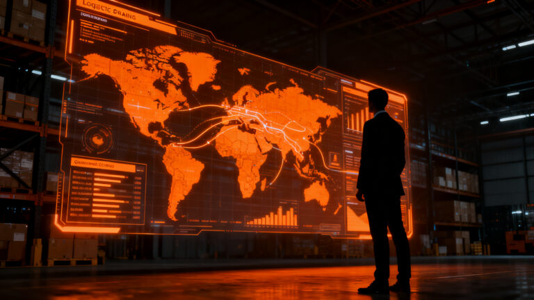 Plataforma de inteligencia artificial para logística reduciendo errores en aduanas y optimizando la cadena de suministro en startups.