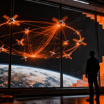 Startup aeroespacial española FOSSA Systems operando satélites LEO, representando la escalabilidad y conectividad satelital deep tech.