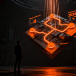 Desarrollador frontend analizando arquitectura web y frameworks 2026 para optimización de rendimiento y productividad.