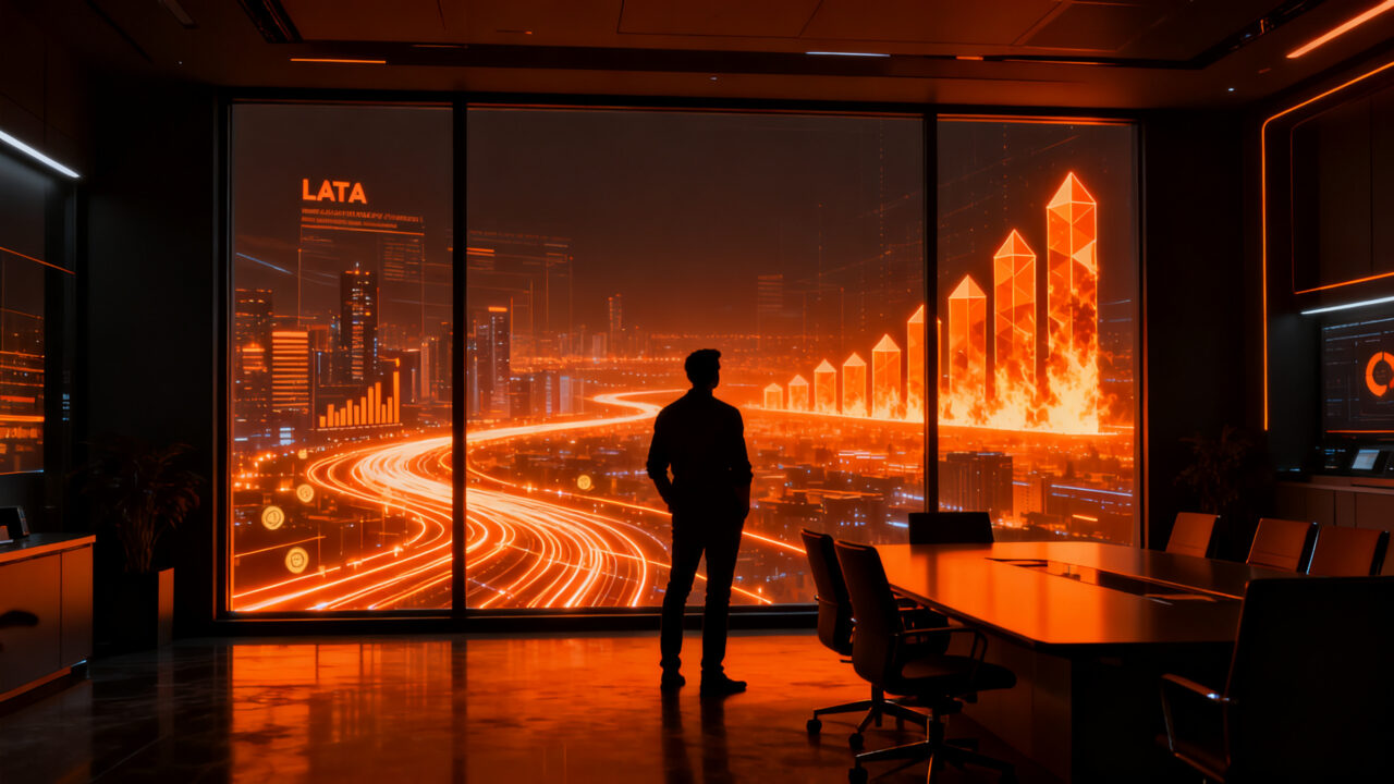 Captación de capital masivo en fintech: inversionistas y fundadores analizando el crecimiento del ecosistema startup en LATAM.