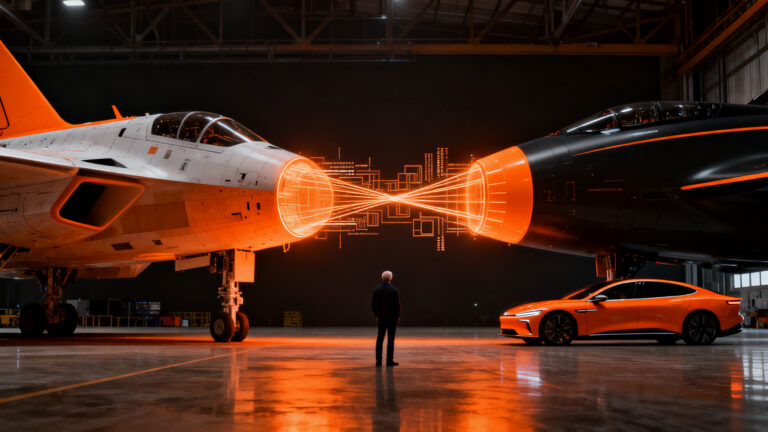 Fusión estratégica entre SpaceX y Tesla tras el histórico IPO, simbolizando la consolidación tecnológica y el futuro del mercado corporativo.