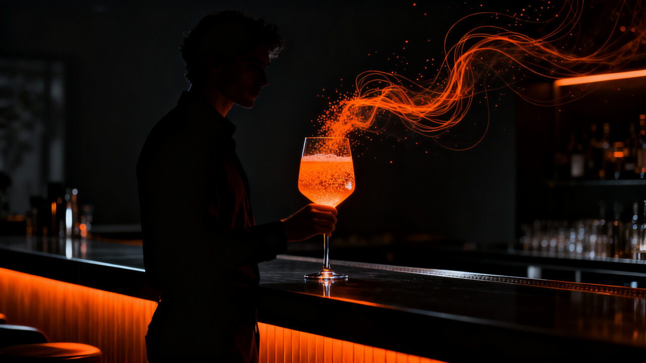 Investigación sobre Alcarelle de GABA Labs, la molécula que imita los efectos sociales del alcohol en bebidas funcionales.