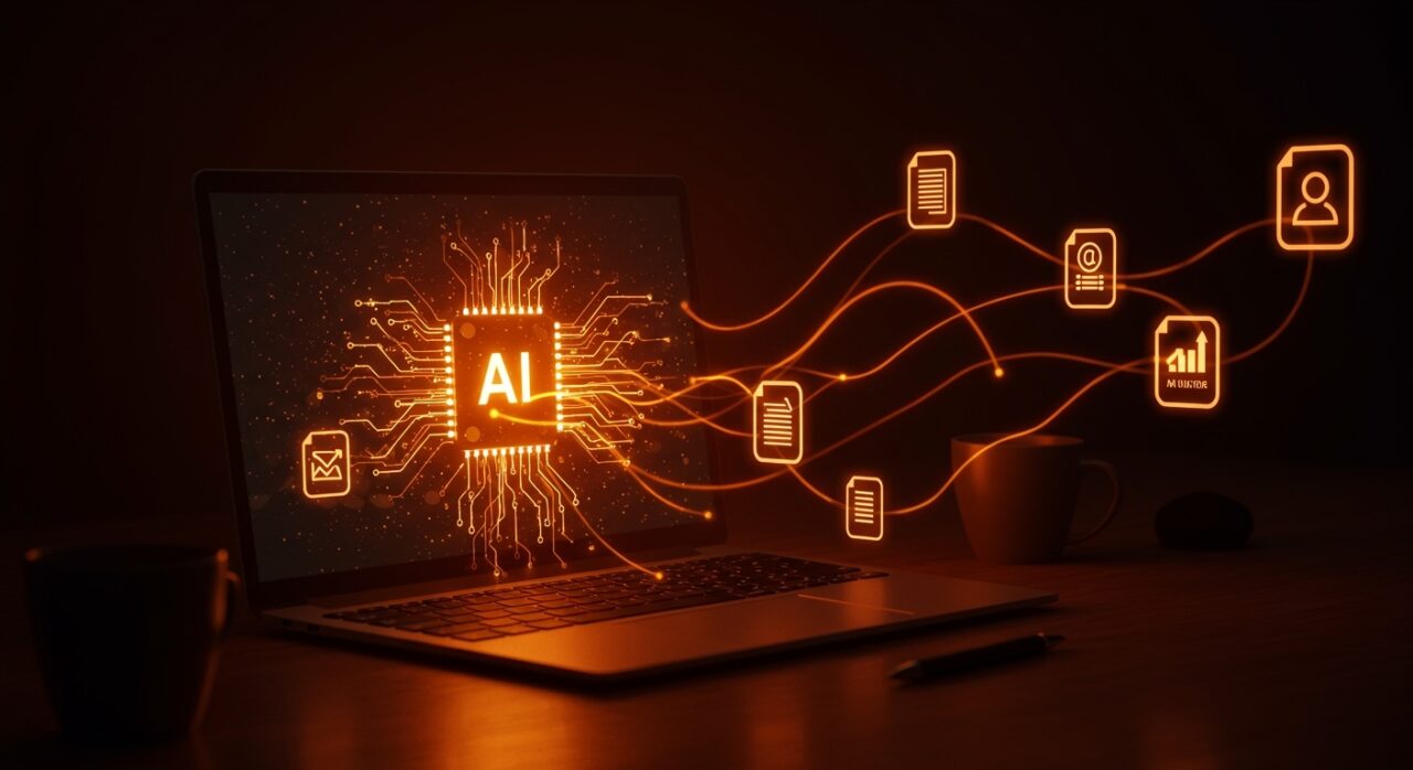 Agente de IA Gemini Spark automatizando procesos de trabajo en Google Workspace para startups.