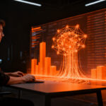 Desarrollador trabajando con el modelo de IA GLM-5.2 de Zhipu AI, optimizando costes y escalabilidad en desarrollo de software.
