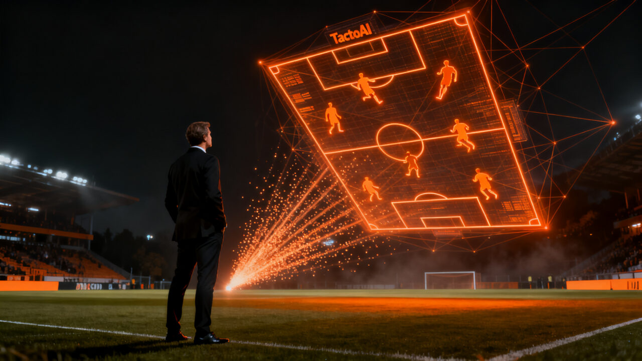 Implementación de Google DeepMind TacticAI en el Palmeiras, IA predictiva aplicada al análisis deportivo y startups de sports tech.