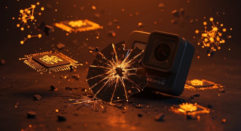 Crisis de hardware y memoria IA: lecciones de GoPro 2026 para startups tecnológicas.