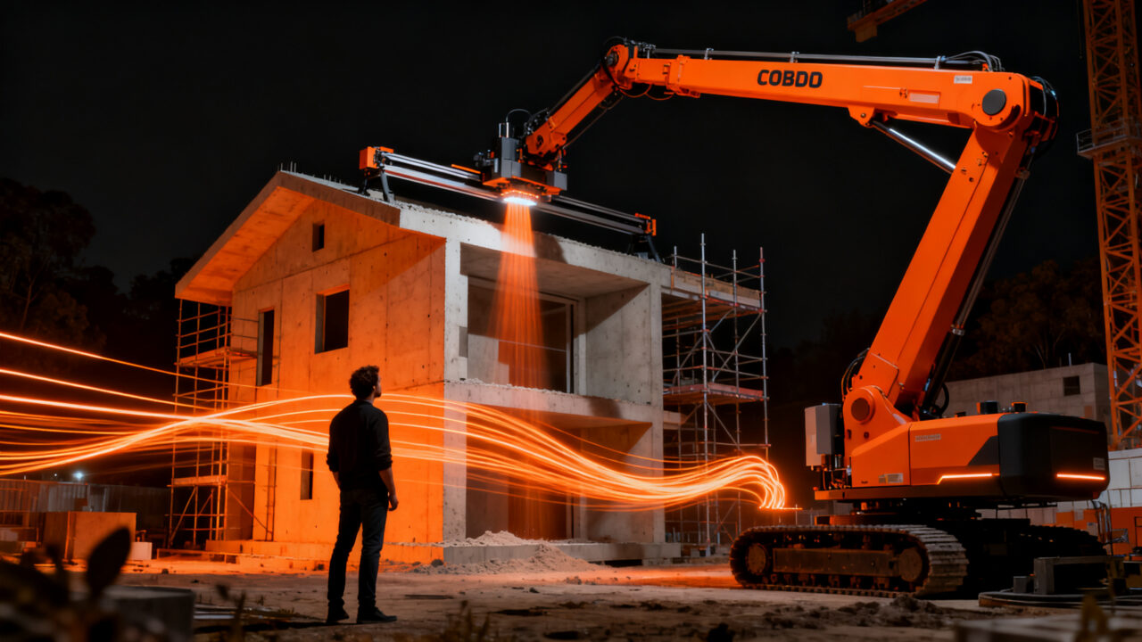 Innovación en ConstructionTech: impresión 3D de viviendas con tecnología COBOD en América Latina, liderada por Mateo Salvatto y Grondplek.